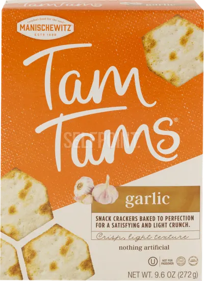 Garlic Snack Crackers