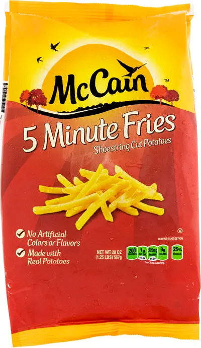 5 Minute Fries Shoestring Cut Potatoes