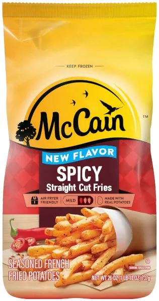 Seasoned French Straight Spicy Cut Fries