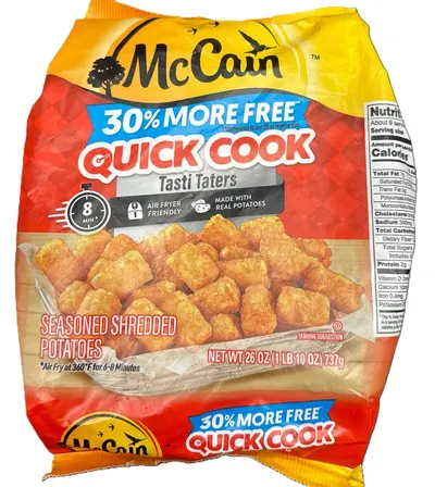 Quick Cook Tasti Taters