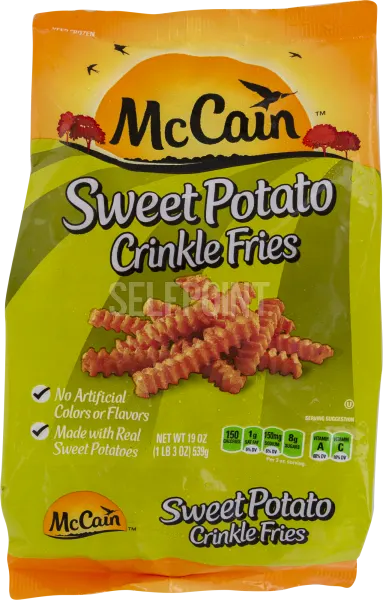 Sweet Potato Fries Crinkle Cut