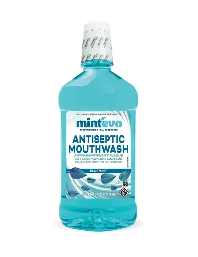 Blue Mint Antiseptic Mouthwash