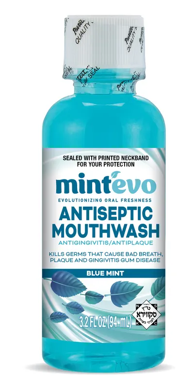 Blue Mint Antiseptic Mouthwash
