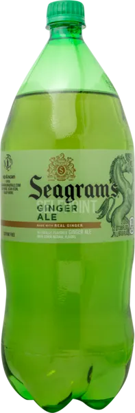 Ginger Ale Flavored Soda Bottle