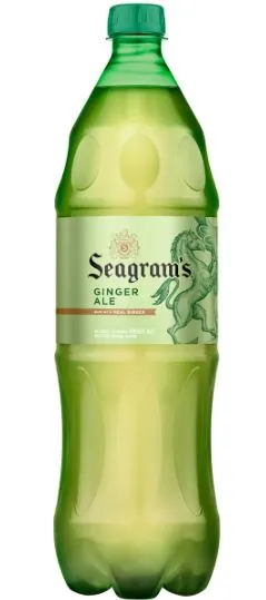 Ginger Ale Flavored Soda Bottle