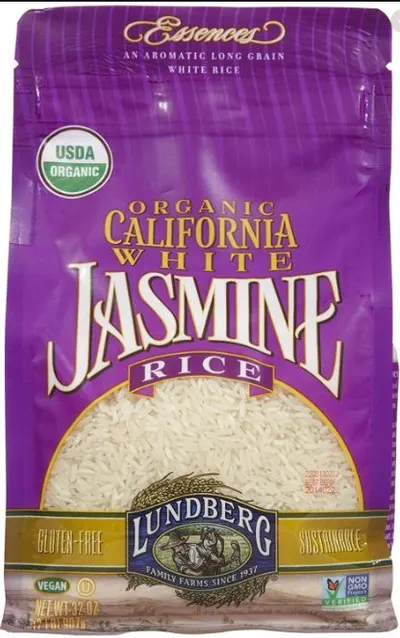 Organic California White Jasmine Rice