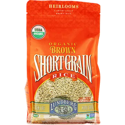Organic Brown Short Grain Rice