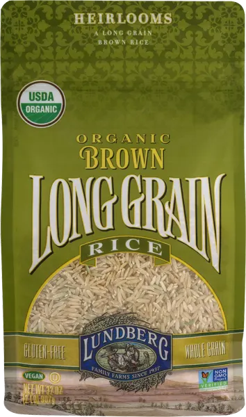Organic Brown Long Grain Rice