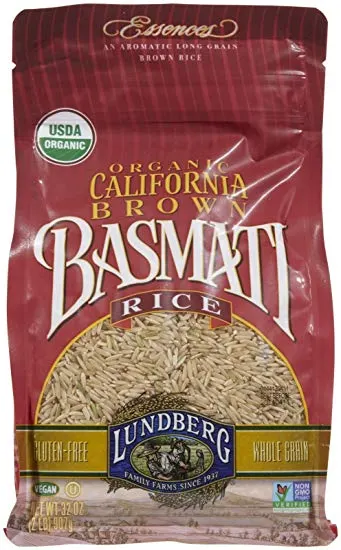Organic California Brown Basmati Rice