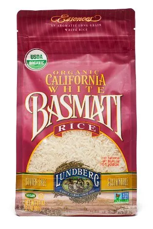 Organic California White Basmati Rice