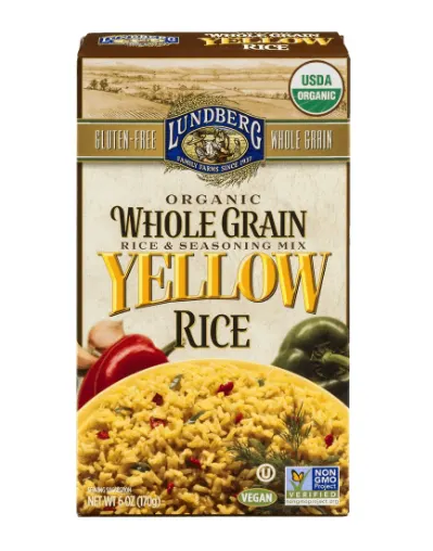 Organic Whole Grain Rice & Seasoning Mix Yellow Rice