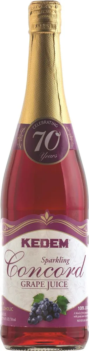 Sparkling Concord Grape Juice