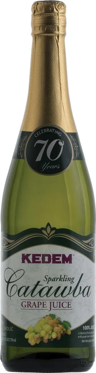 Sparkling Catawba Grape Juice
