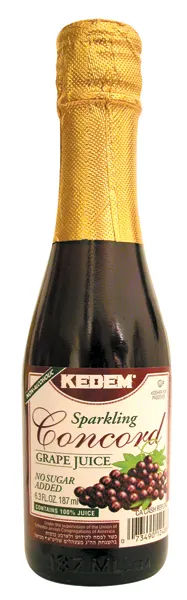 Sparkling Concord Grape Juice