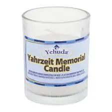 Yahrzeit Memorial Candle