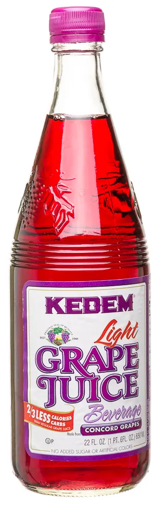 Light Grape Juice Beverage with No Added Sugar