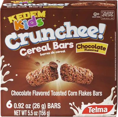 Crunchee! Chocolate Cereal Bars 6 ct