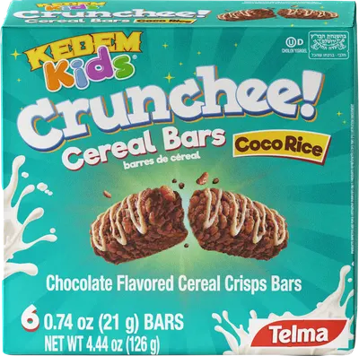 Crunchee! Coco Rice Cereal Bars 6 ct