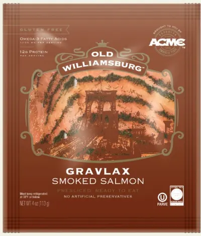 Gluten Free Gravlax Smoked Salmon