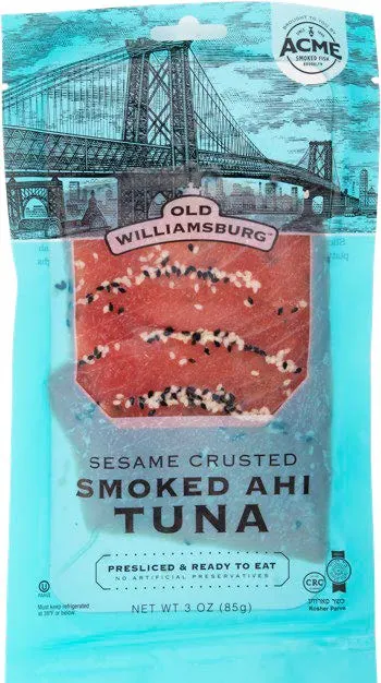 Sesame Crusted Smoked Ahi Tuna
