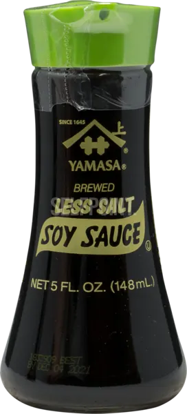 Less Salt Soy Sauce