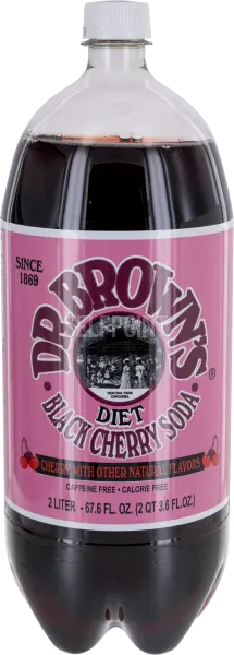 Diet Black Cherry Soda Caffeine Free