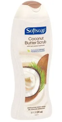 Coconut Butter Scrub Exfoliating Body Wash