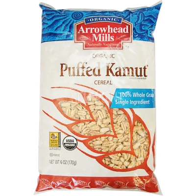 Organic Puffed Kamut Cereal