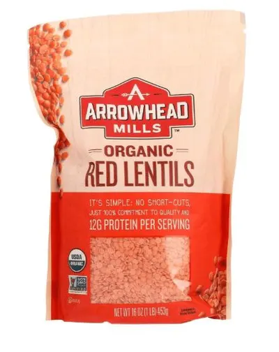Organic Red Lentils