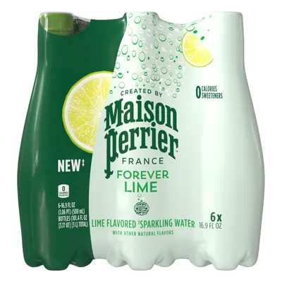Lime Flavored Sparkling Water 6ct