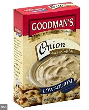 Soup & Dip Mix Onion L/S