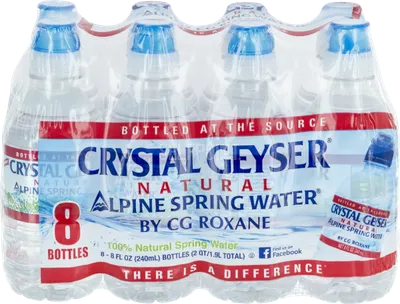 Natural Alpine Spring Water 8 pk