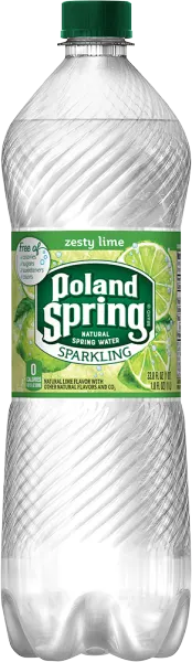 Natural Spring Water Sparkling Lime