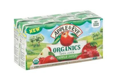 Organics Apple Juice 8 pk