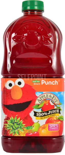 Elmo's Punch No Sugar Added 100% Juice