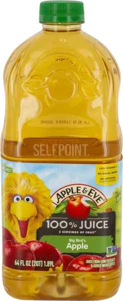 Sesame Street Big Bird's Apple 100% Juice