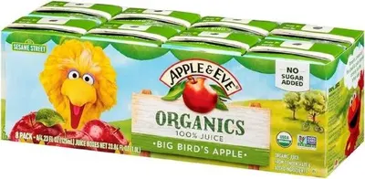 Organic Apple Juice Boxes 8 pk