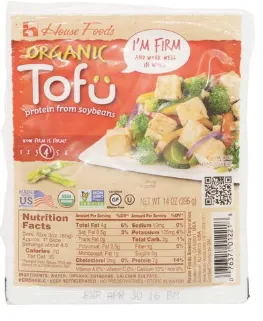 Gluten Free & Organic Tofu