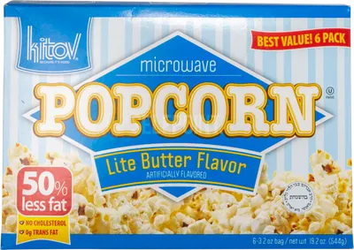 Lite Butter Microwave Popcorn