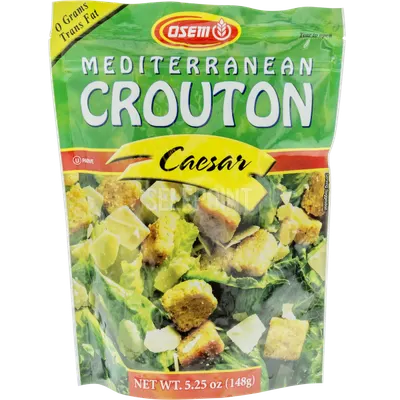 Mediterranean Caesar Croutons