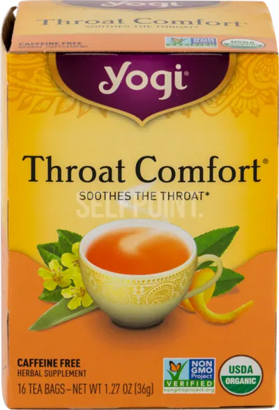 Throat Comfort Soothes The Throat Tea 16 ct