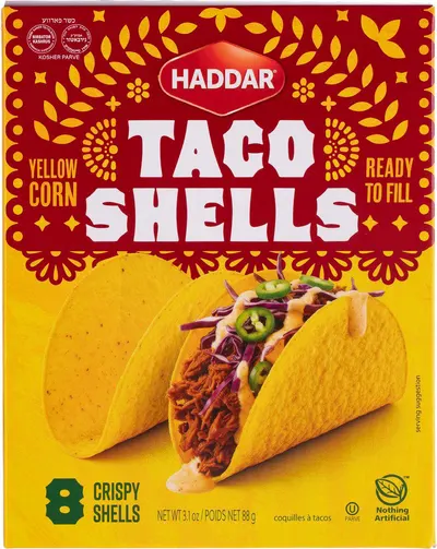 Yellow Corn Taco Shells 8 ct
