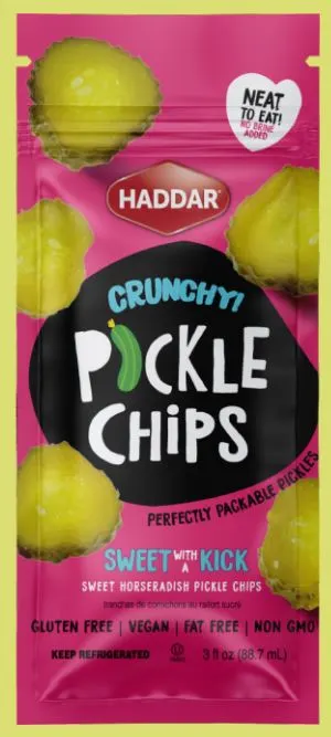 Crunchy Pickle Chips Sweet With Kick
