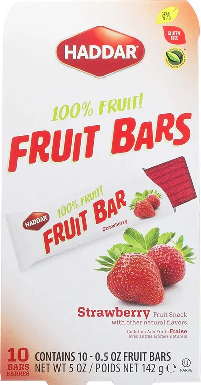 Strawberry Fruit Bar 10 ct