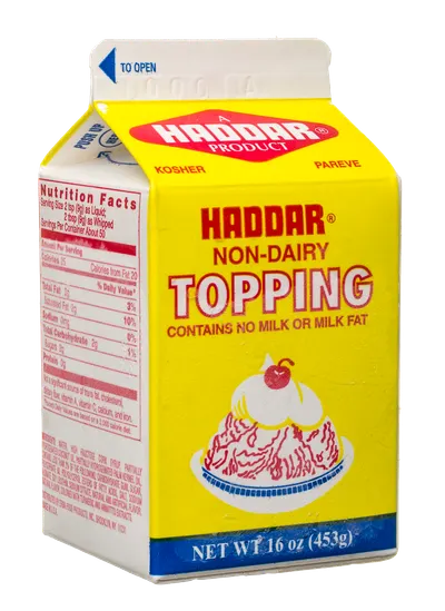 Non-Dairy Topping