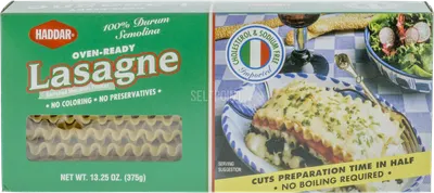 Oven Ready Lasagna