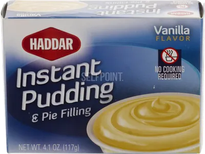 Vanilla Flavored Instant Pudding & Pie Filling