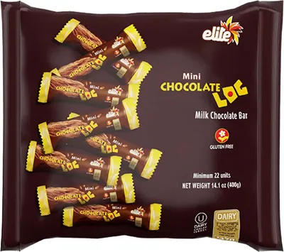 Mini Milk Chocolate Bar 23 pcs