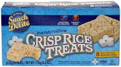 Marshmallow Crisp Rice Treats 8 ct