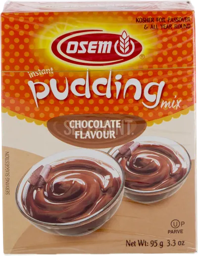 Chocolate Flavored Instant Pudding